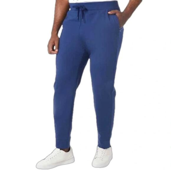 32 Degrees Men’s Tech Jogger Golf Brushed Fleece Lining Blue Size XXL NWT - Picture 1 of 11